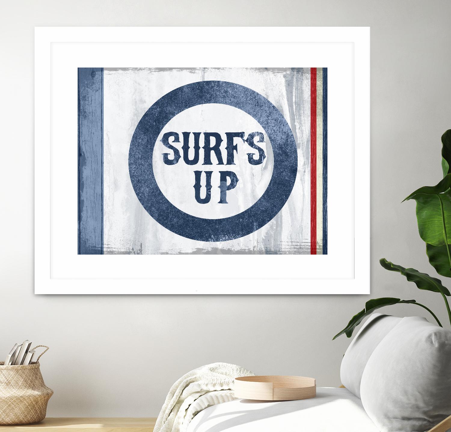 Surfs Up by PI Studio on GIANT ART - red quotes
