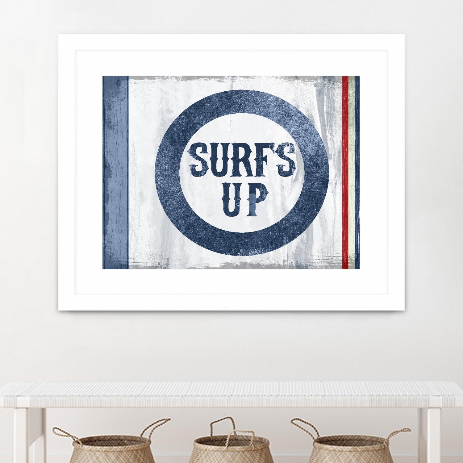 Surfs Up by PI Studio on GIANT ART - red quotes