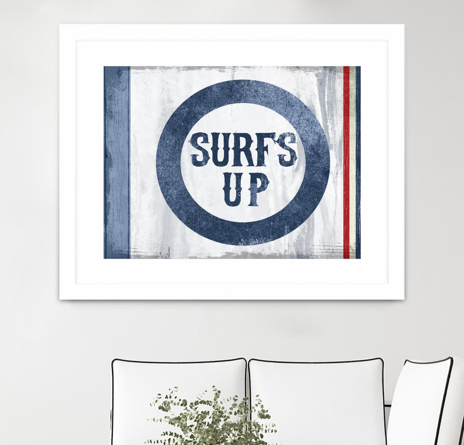 Surfs Up by PI Studio on GIANT ART - red quotes