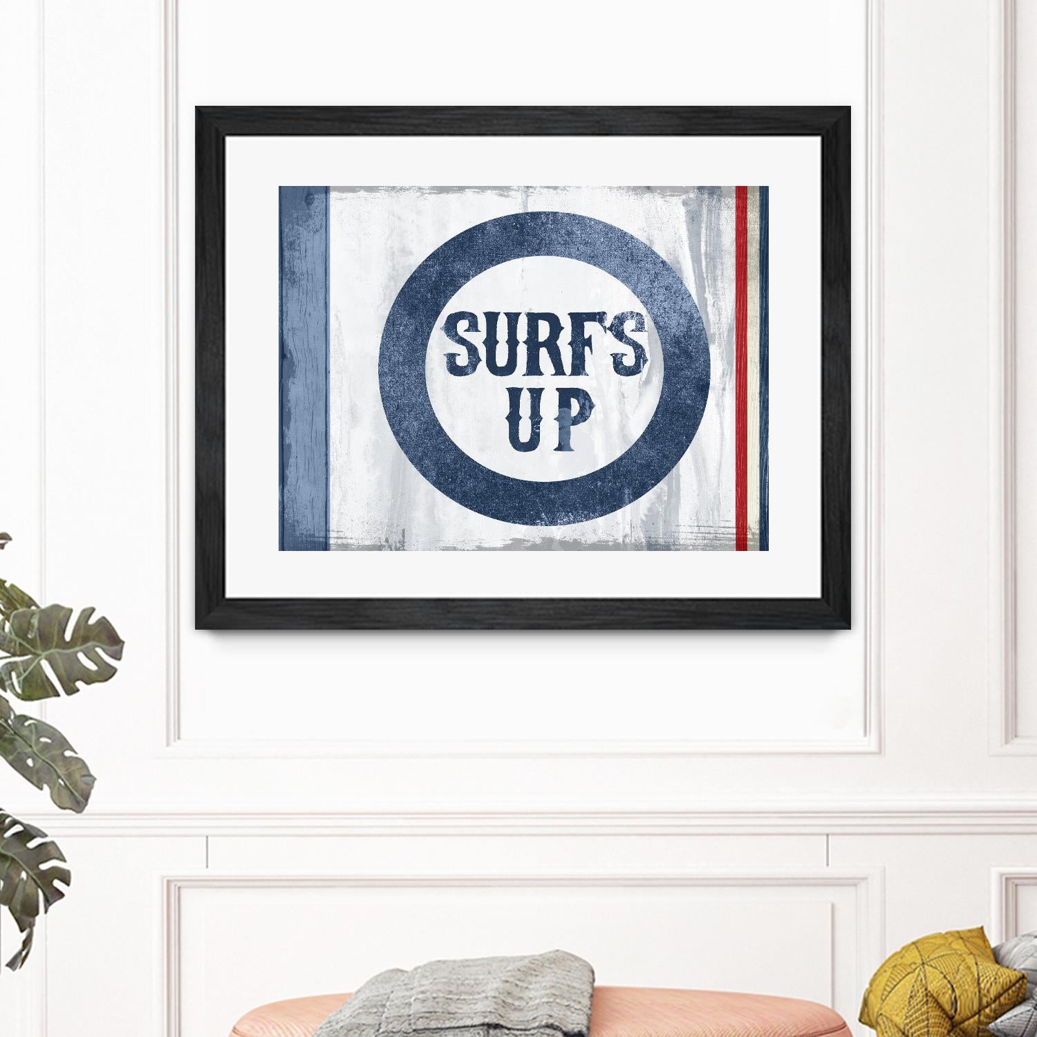 Surfs Up by PI Studio on GIANT ART - red quotes