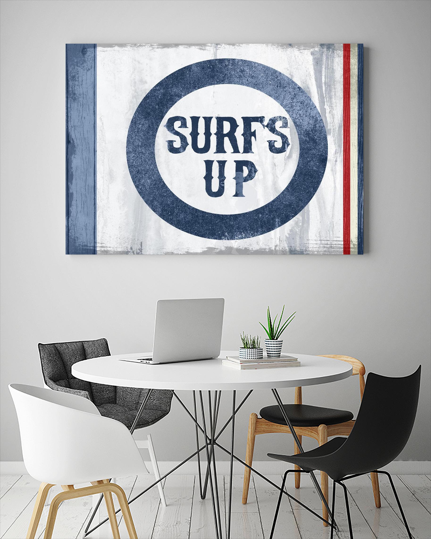 Surfs Up by PI Studio on GIANT ART - red quotes