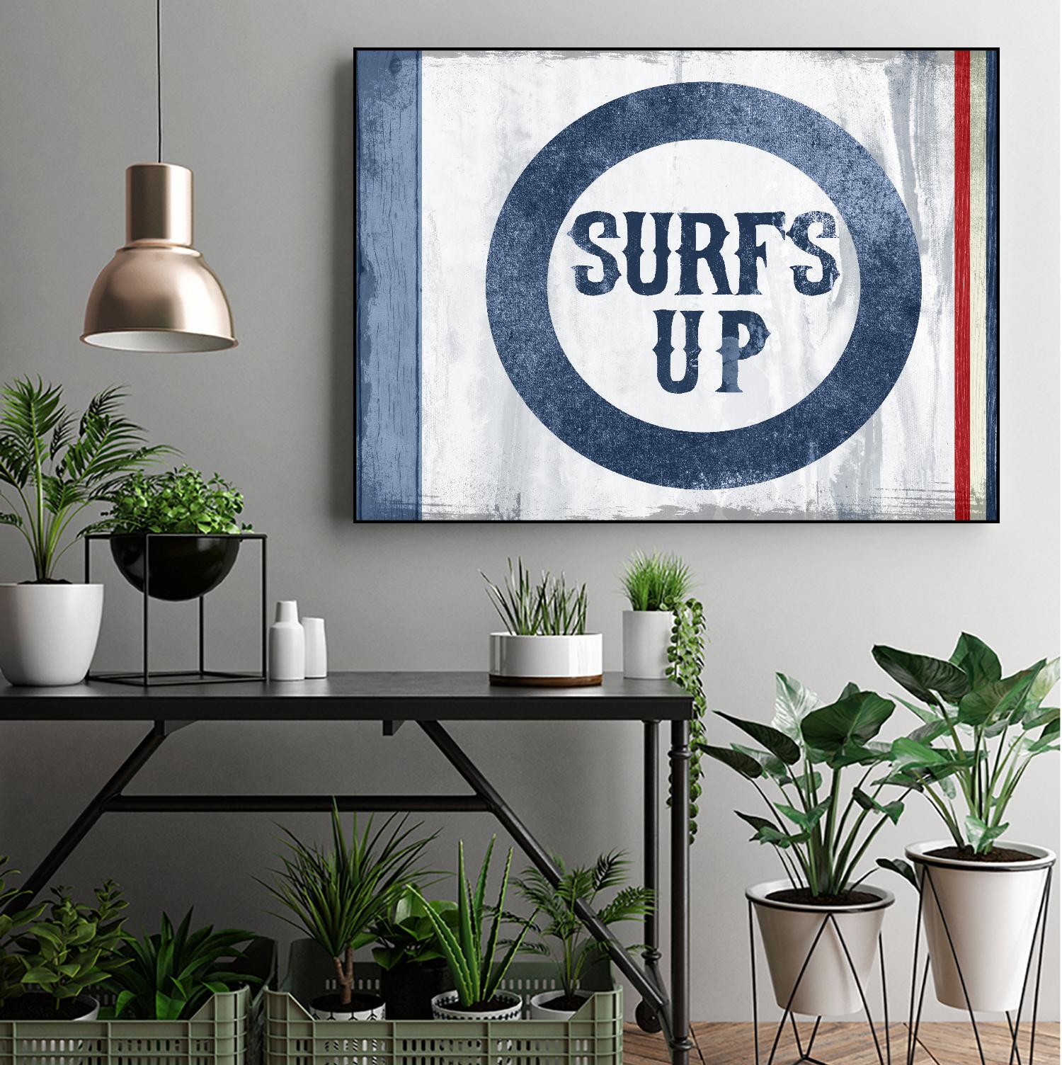 Surfs Up by PI Studio on GIANT ART - red quotes
