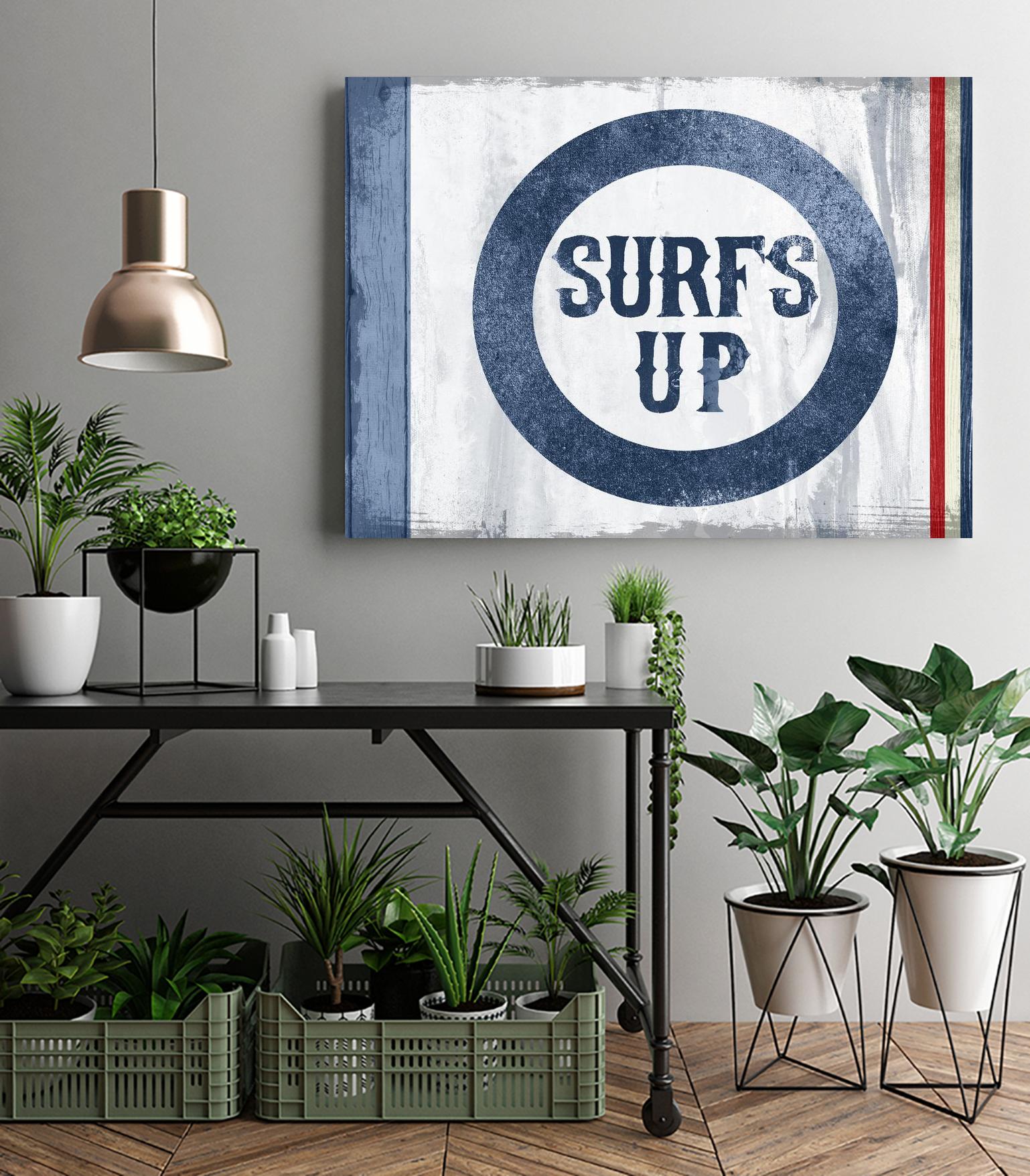 Surfs Up by PI Studio on GIANT ART - red quotes