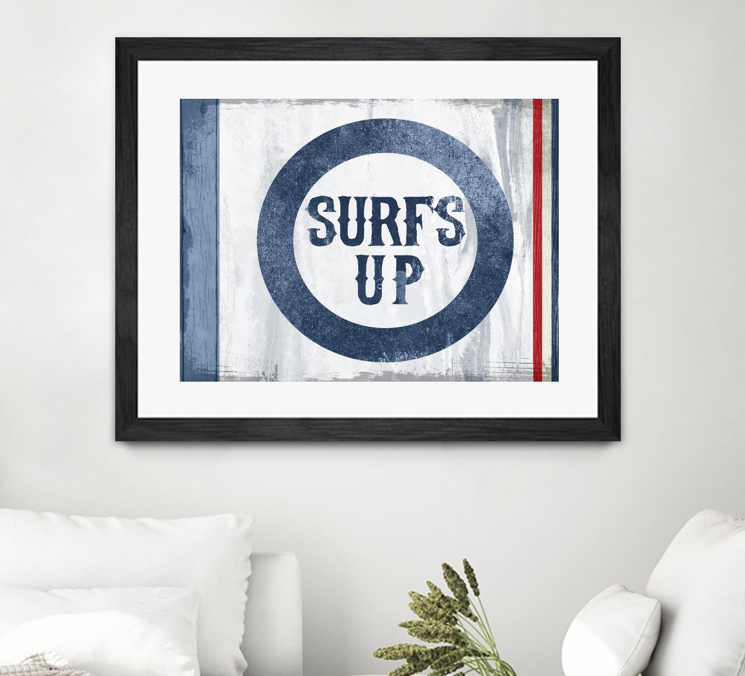 Surfs Up by PI Studio on GIANT ART - red quotes