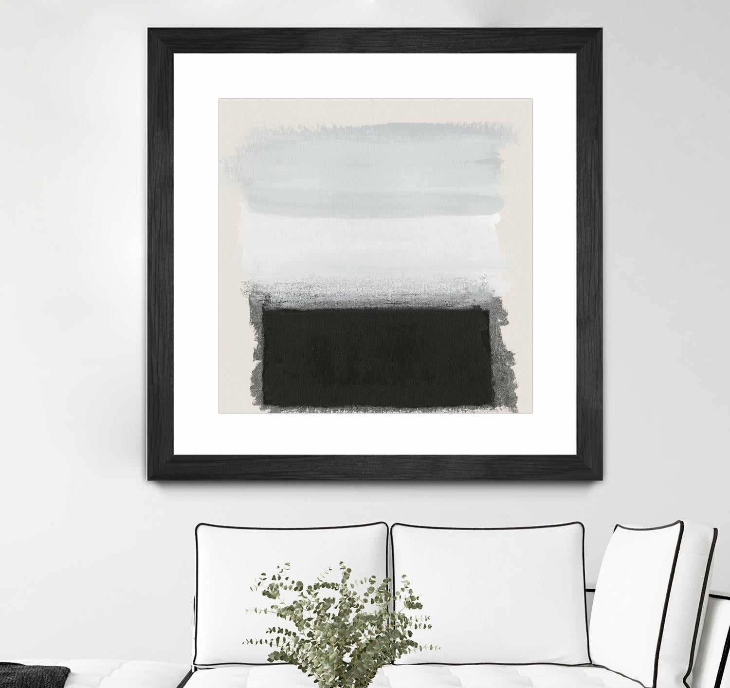 Star Night Interlude by PI Studio on GIANT ART - white abstract rothko