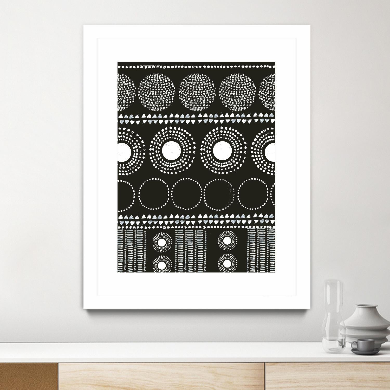 African I by PI Studio on GIANT ART - white abstract