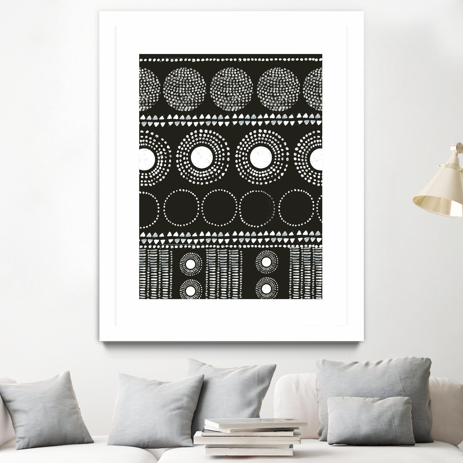 African I by PI Studio on GIANT ART - white abstract