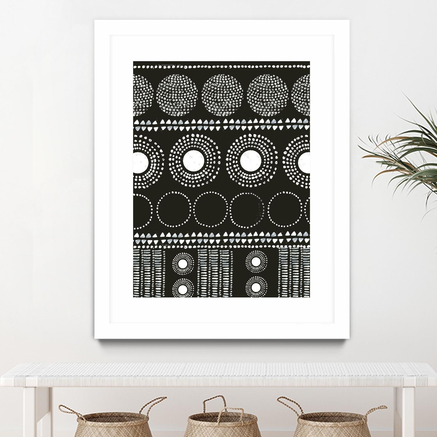 African I by PI Studio on GIANT ART - white abstract