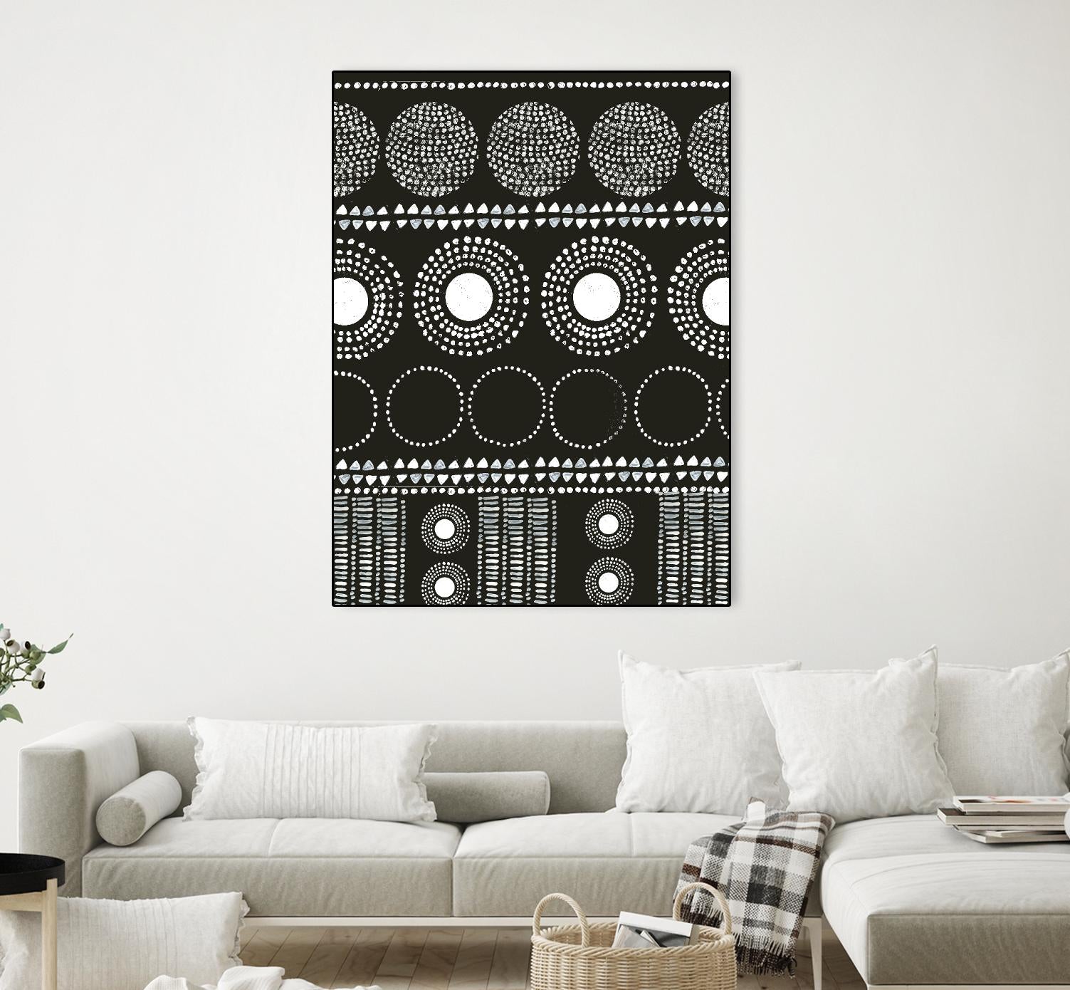 African I by PI Studio on GIANT ART - white abstract