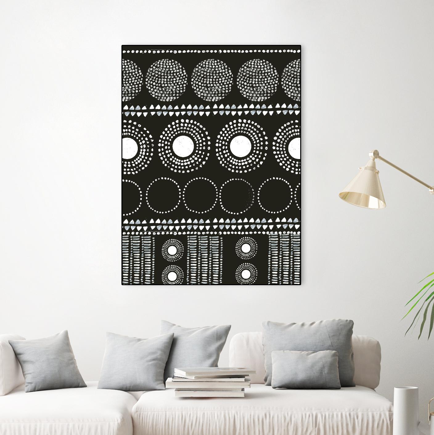 African I by PI Studio on GIANT ART - white abstract