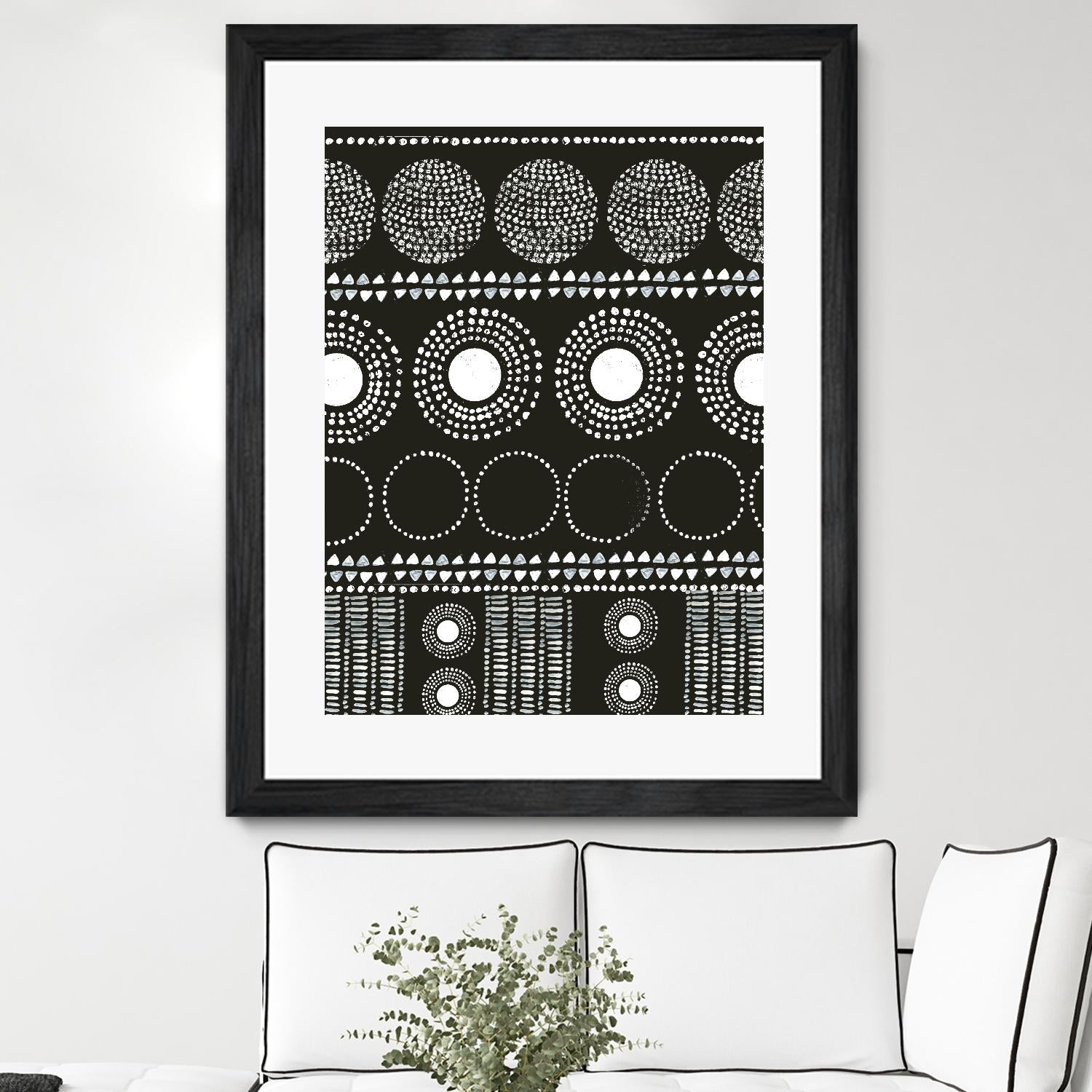 African I by PI Studio on GIANT ART - white abstract