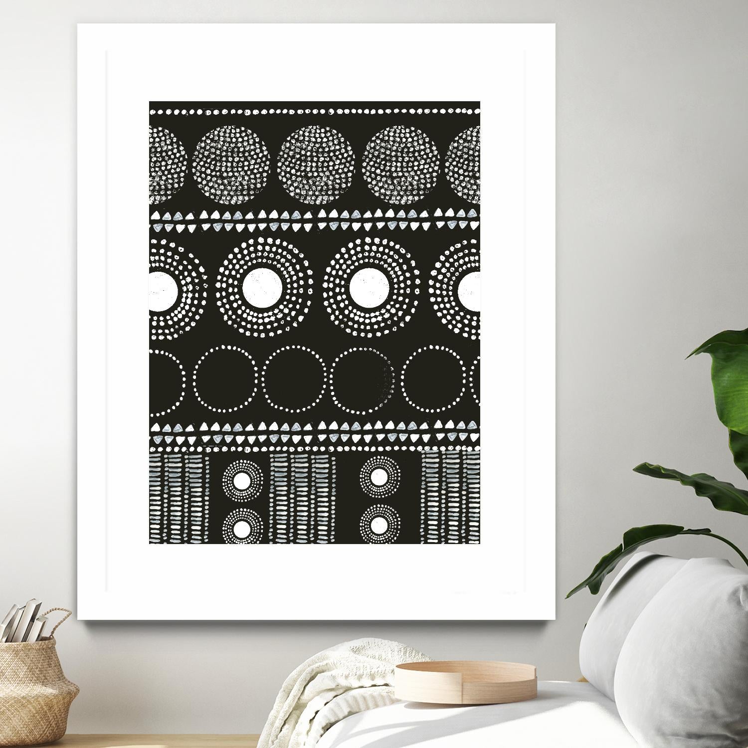 African I by PI Studio on GIANT ART - white abstract