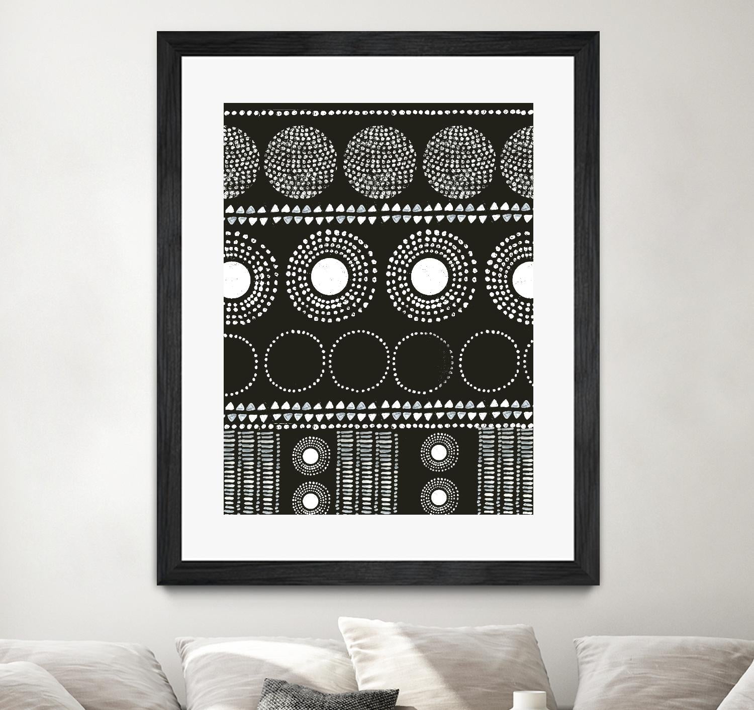 African I by PI Studio on GIANT ART - white abstract