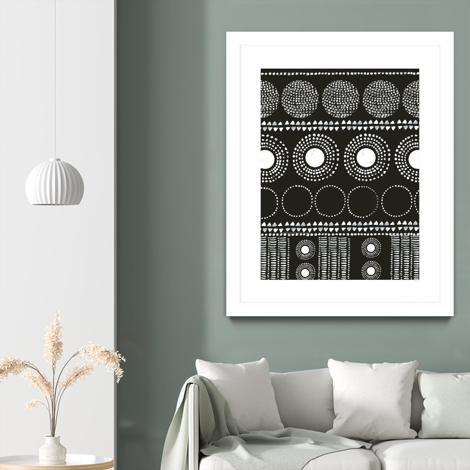 African I by PI Studio on GIANT ART - white abstract