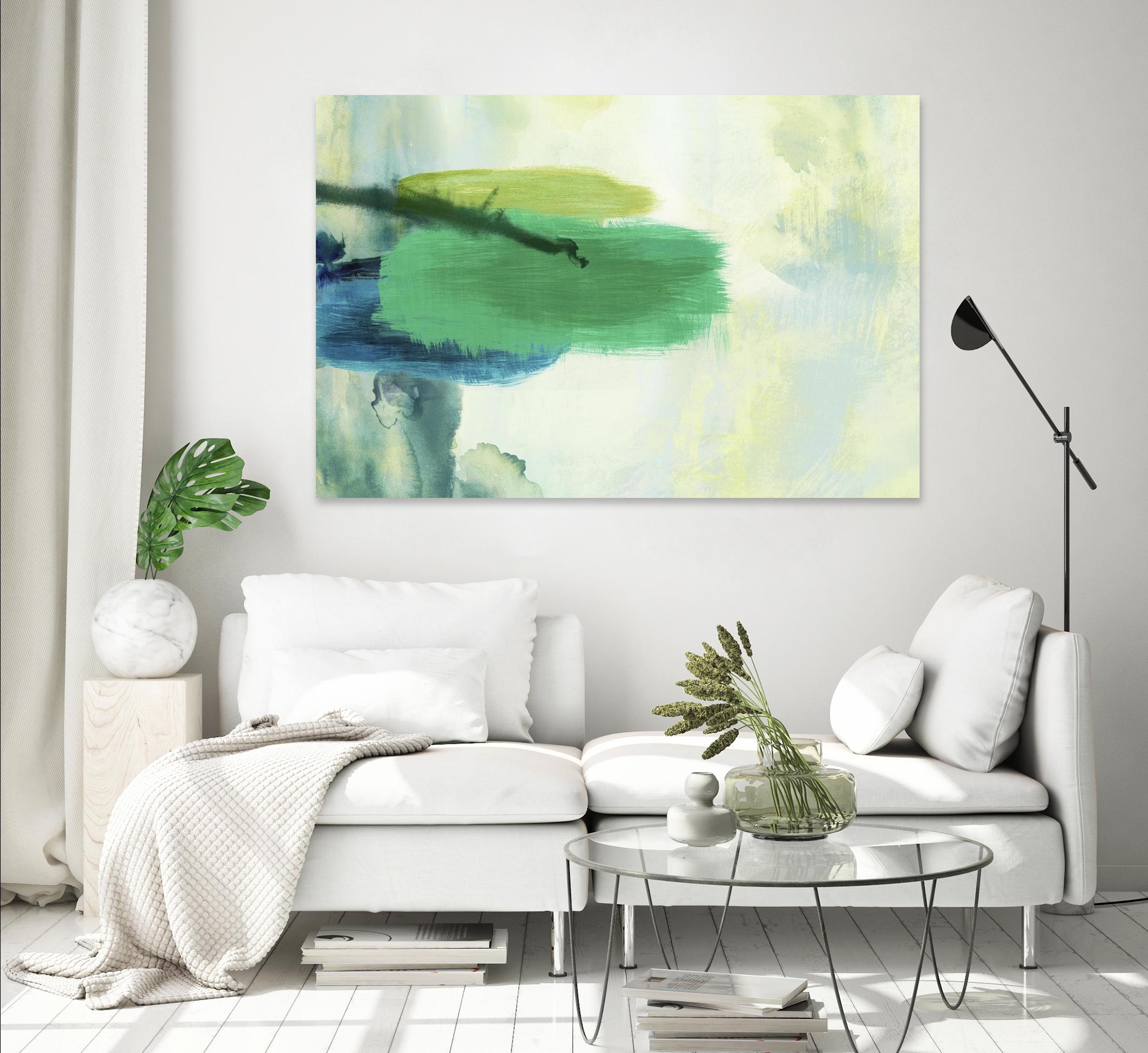 Resistant by PI Studio on GIANT ART - green abstract