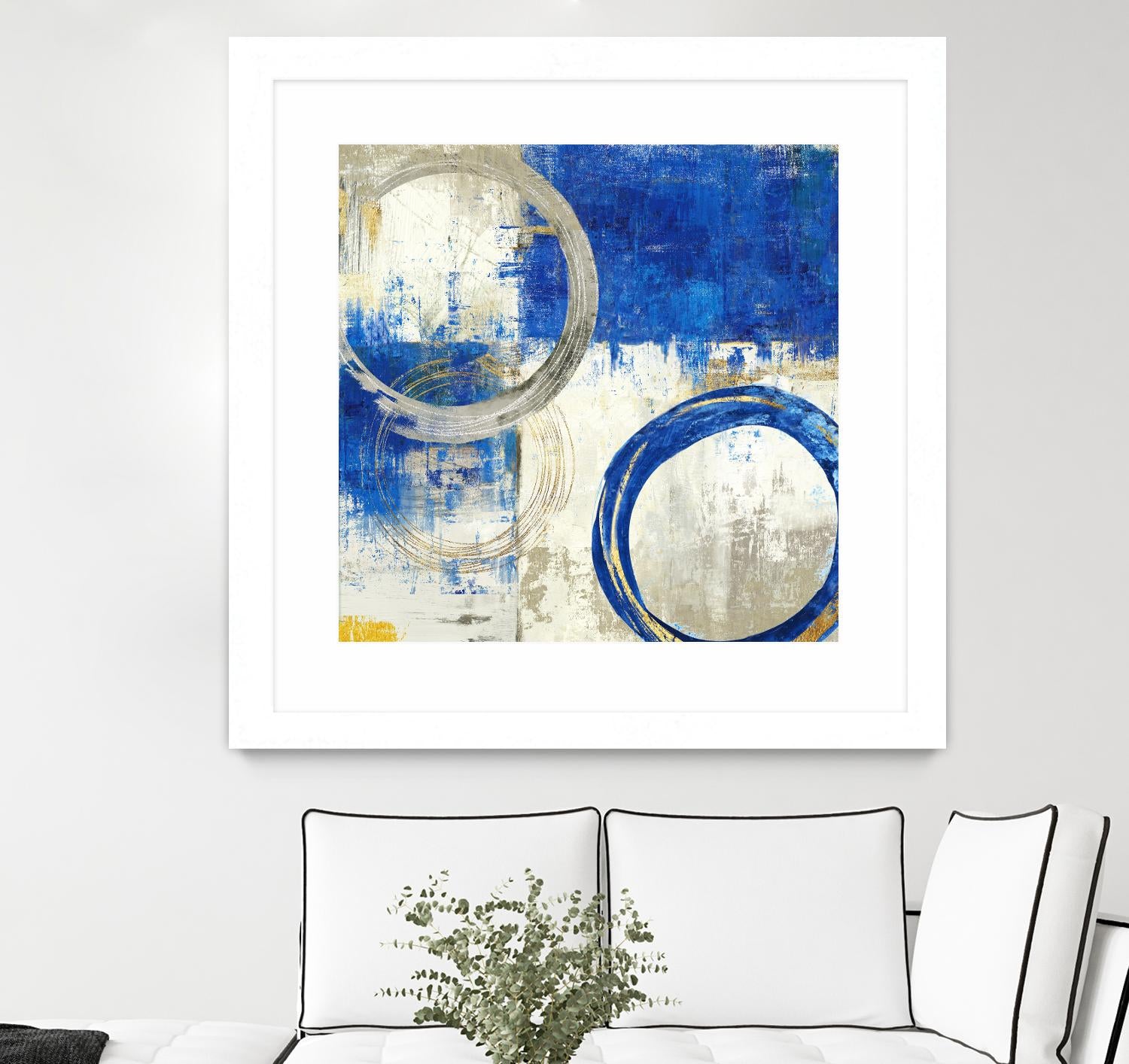 Lingering I by Tom Reeves on GIANT ART - beige abstract