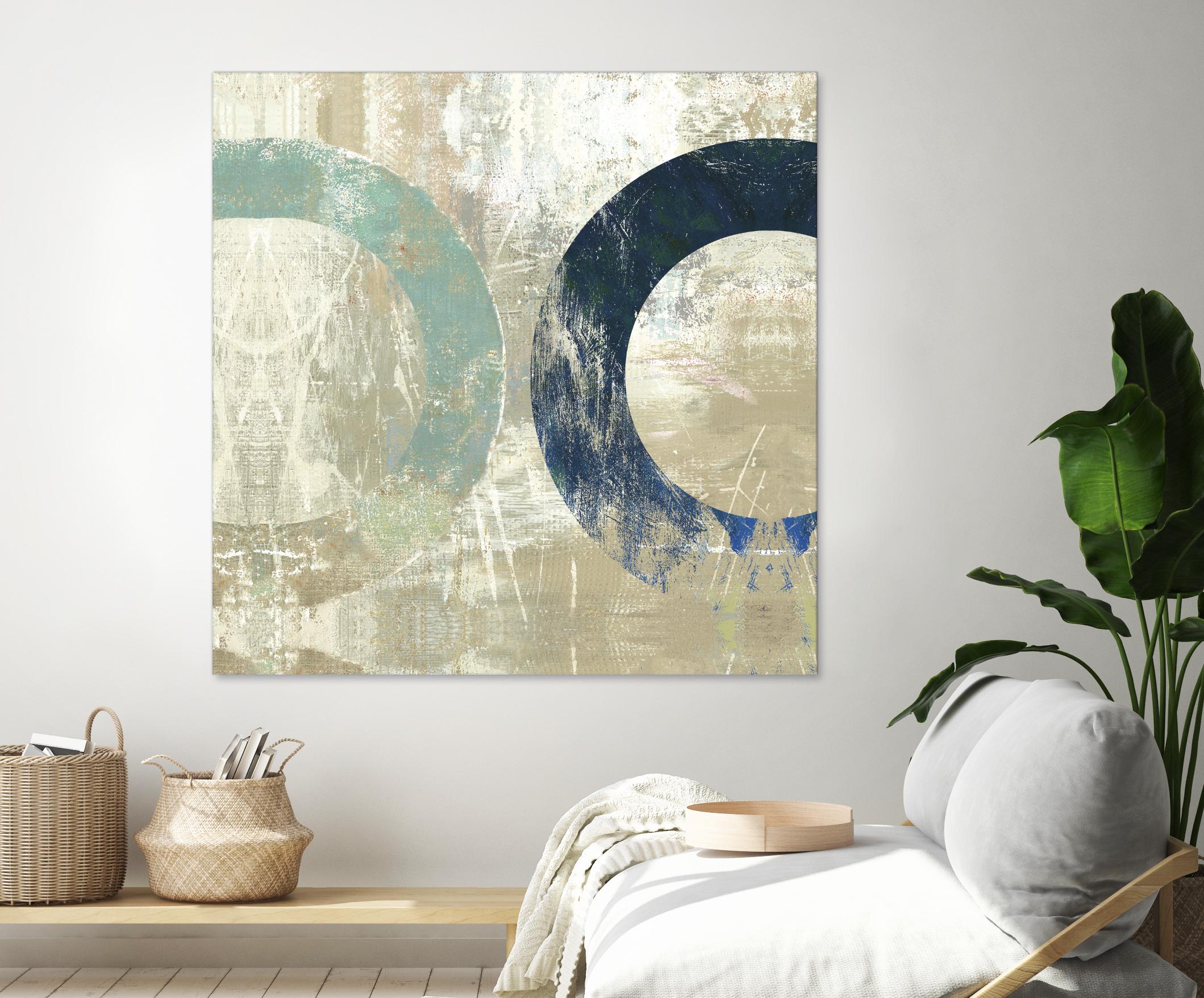 Odeon II by Tom Reeves on GIANT ART - blue abstract