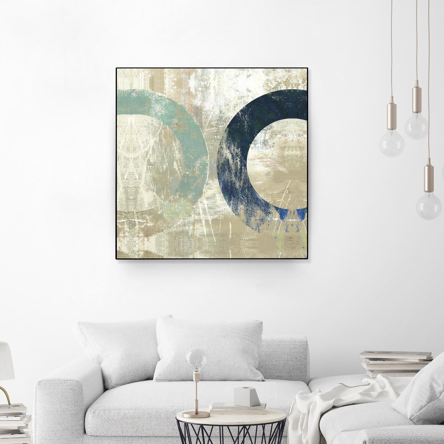 Odeon II by Tom Reeves on GIANT ART - blue abstract