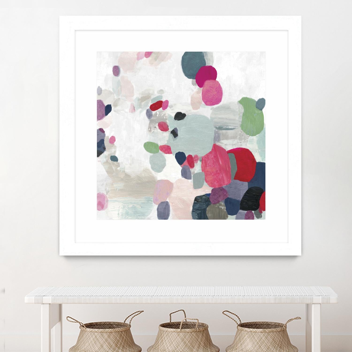 Multicolourful II by Tom Reeves on GIANT ART - green abstract