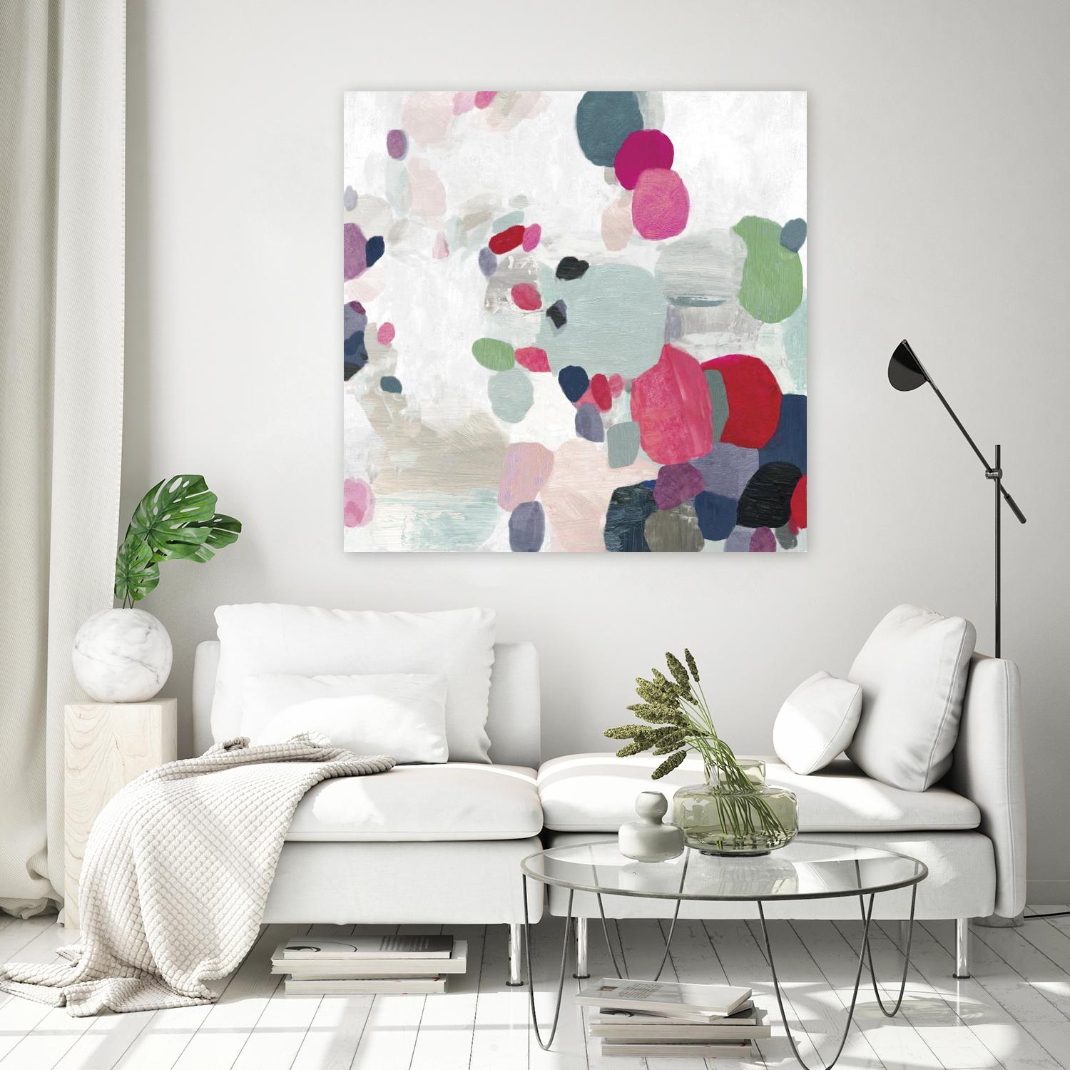 Multicolourful II by Tom Reeves on GIANT ART - green abstract