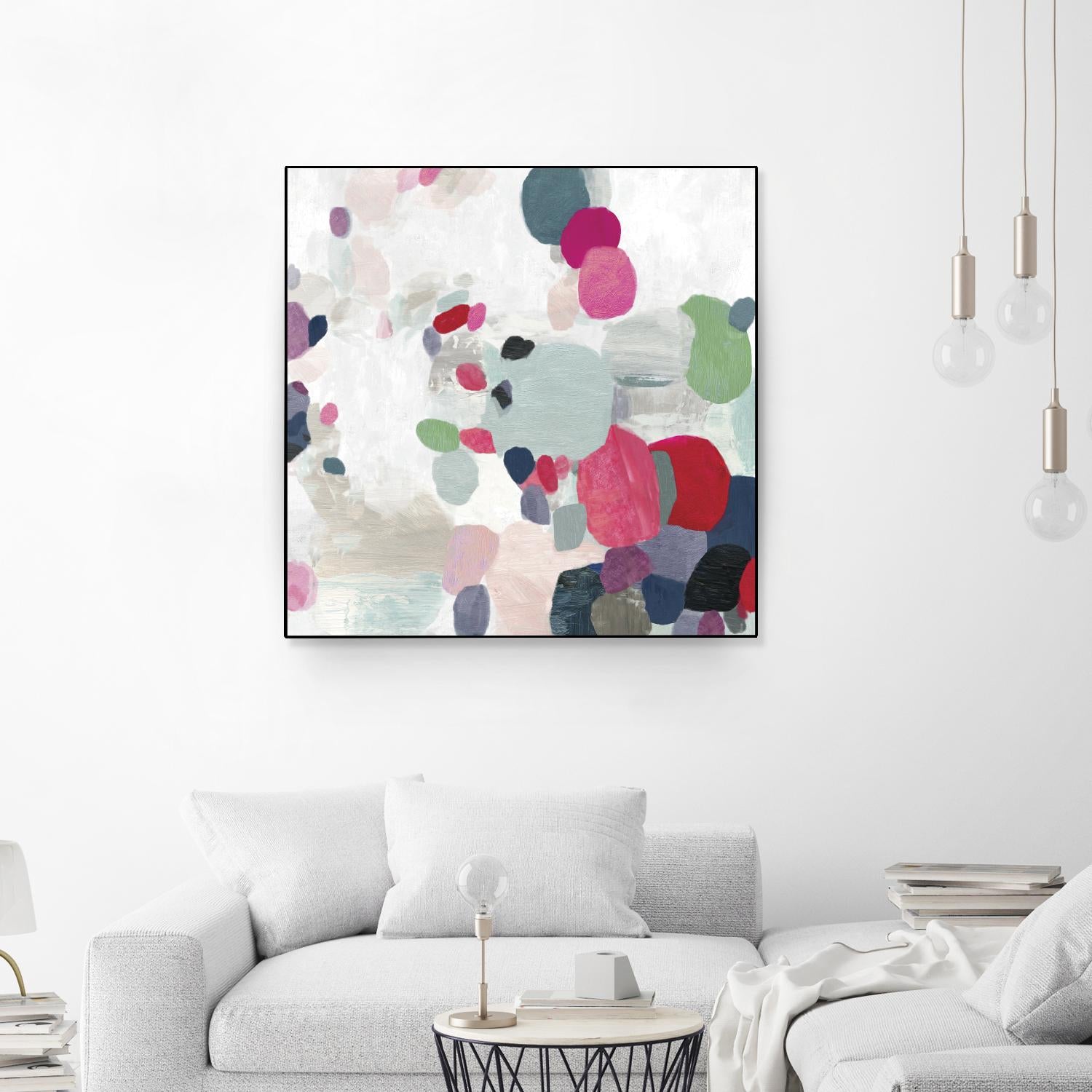 Multicolourful II by Tom Reeves on GIANT ART - green abstract