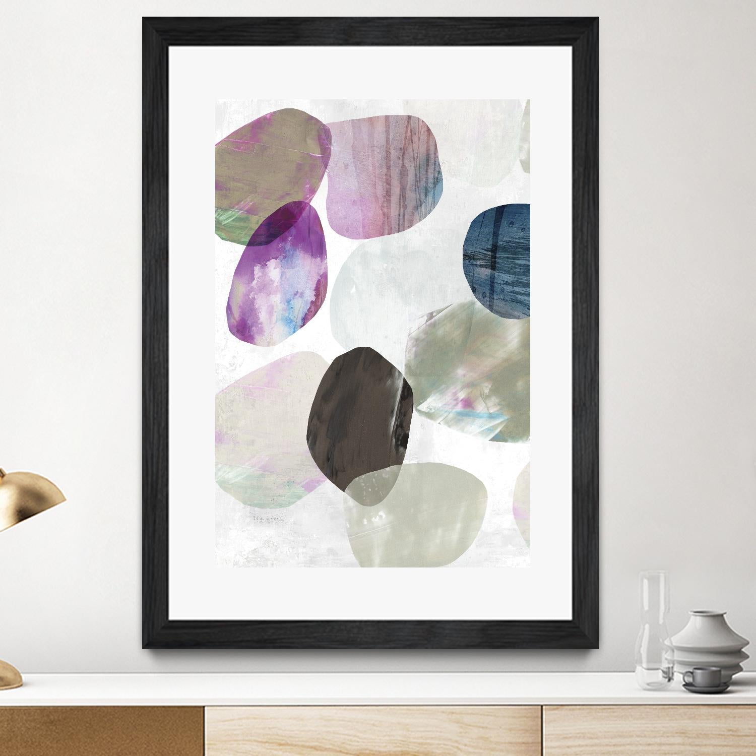 Marble II by Tom Reeves on GIANT ART - brown abstract