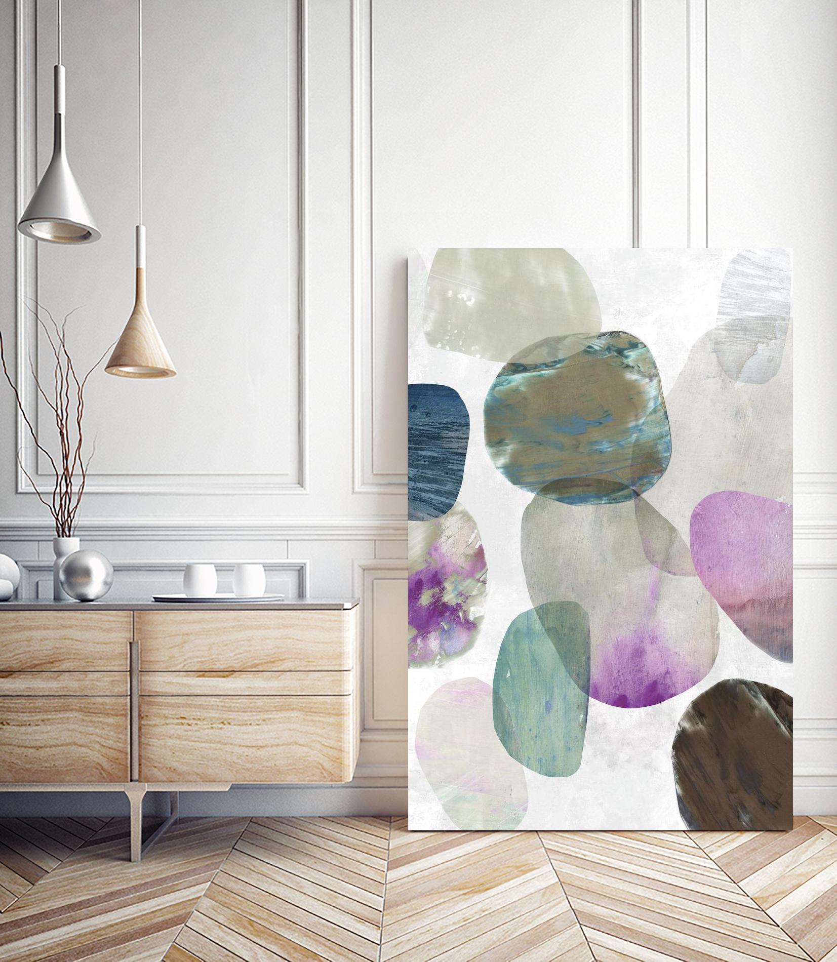 Marble III by Tom Reeves on GIANT ART - purple abstract