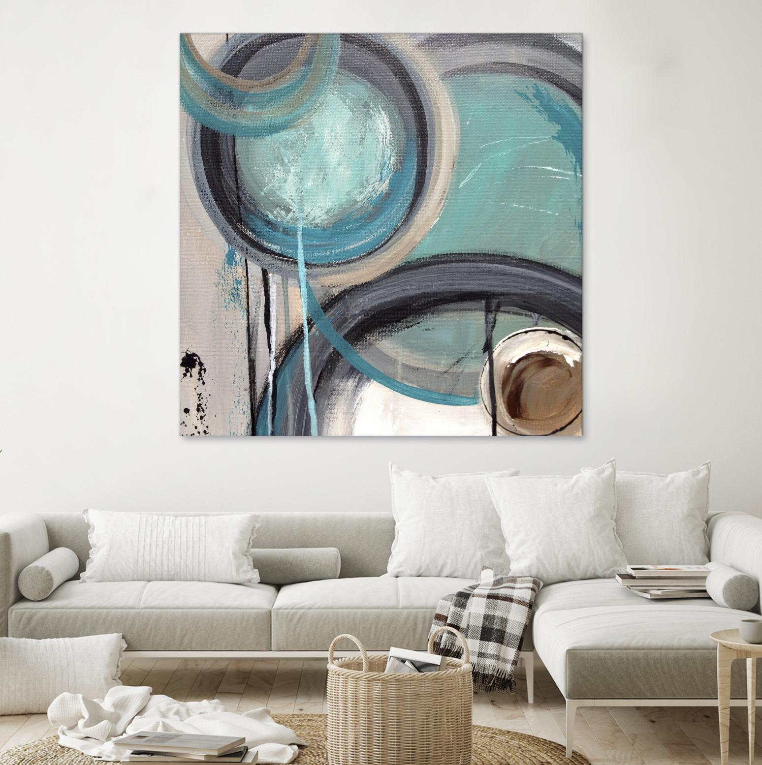 Instant Song I by Ruth Palmer on GIANT ART - black abstract