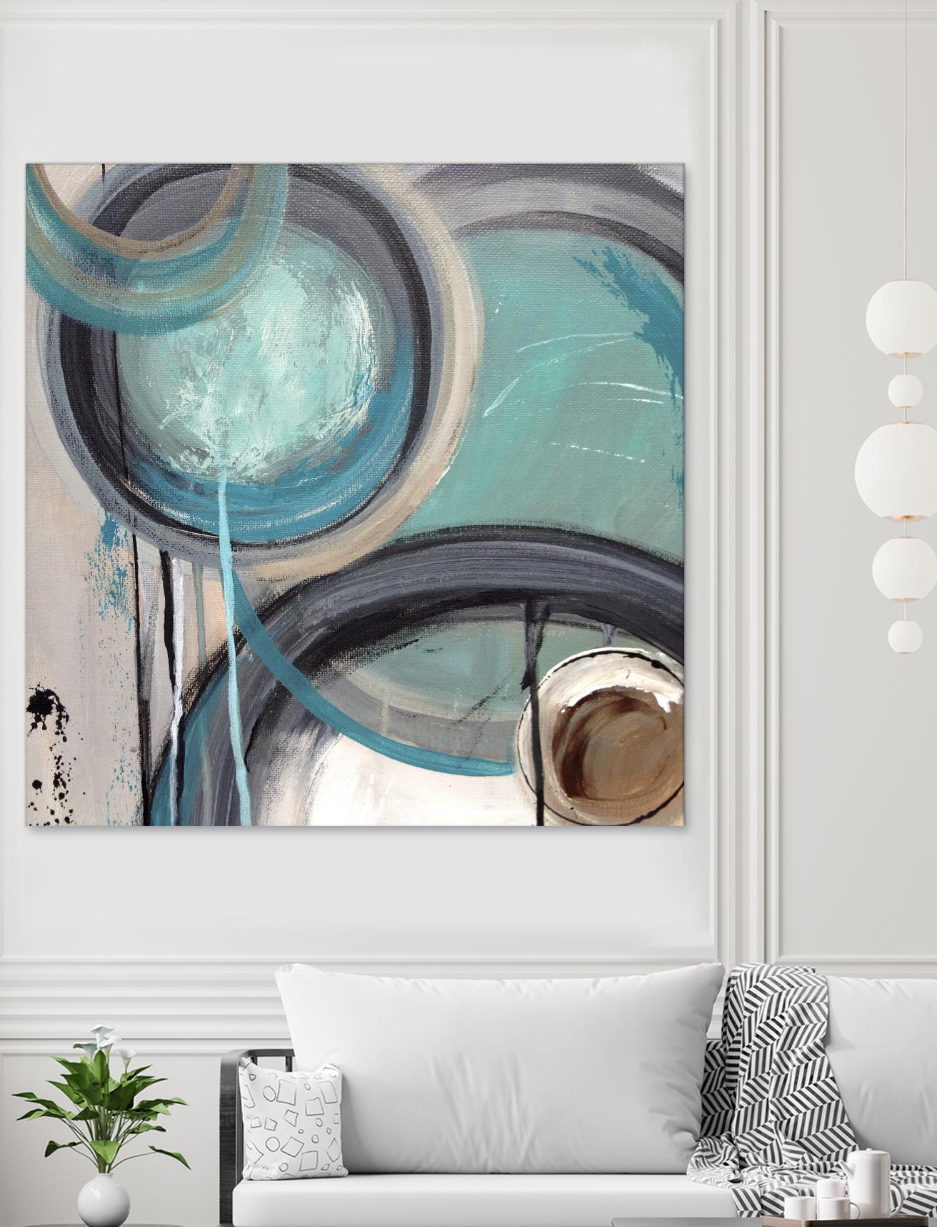 Instant Song I by Ruth Palmer on GIANT ART - black abstract