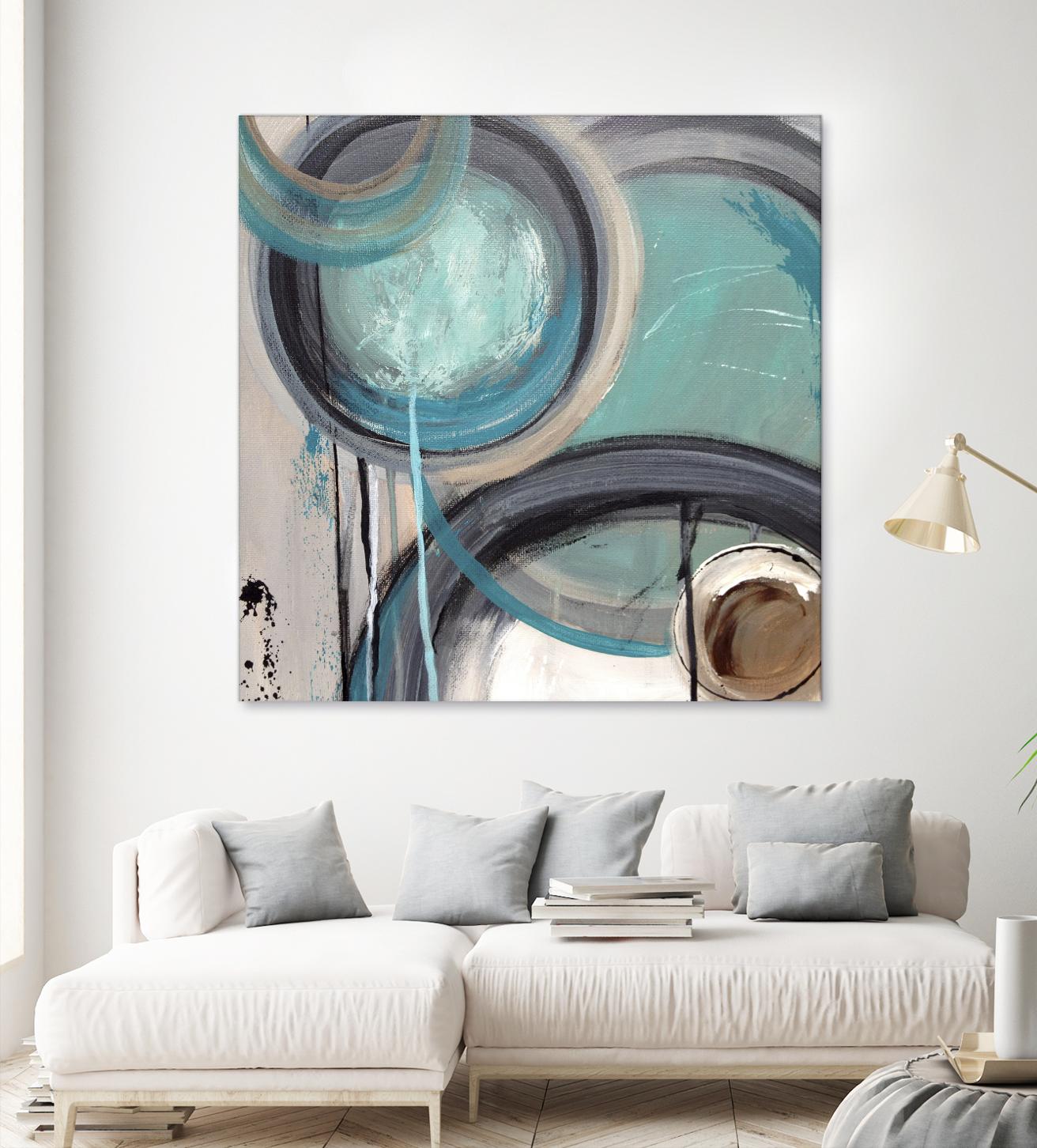 Instant Song I by Ruth Palmer on GIANT ART - black abstract