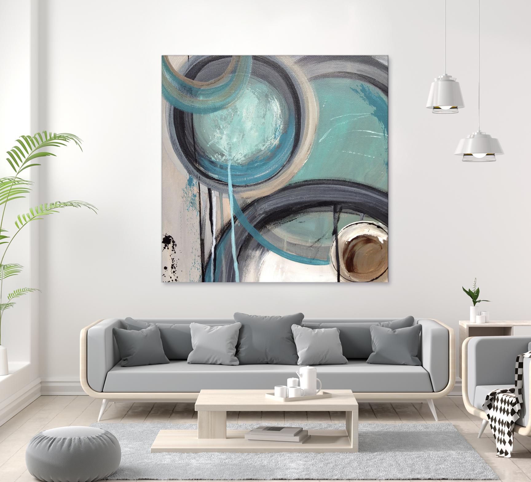 Instant Song I by Ruth Palmer on GIANT ART - black abstract