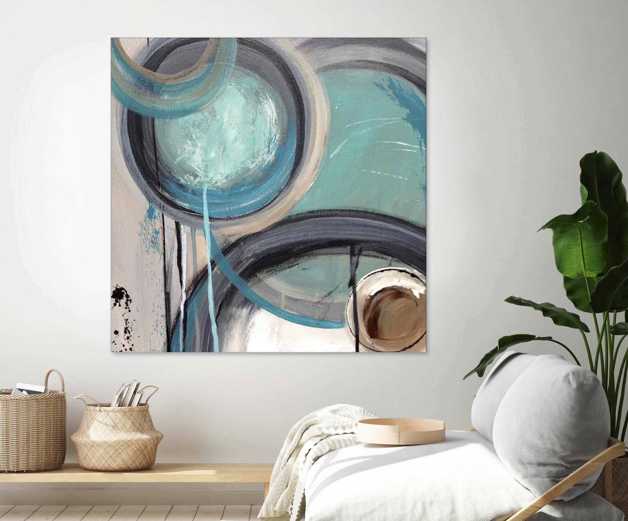 Instant Song I by Ruth Palmer on GIANT ART - black abstract