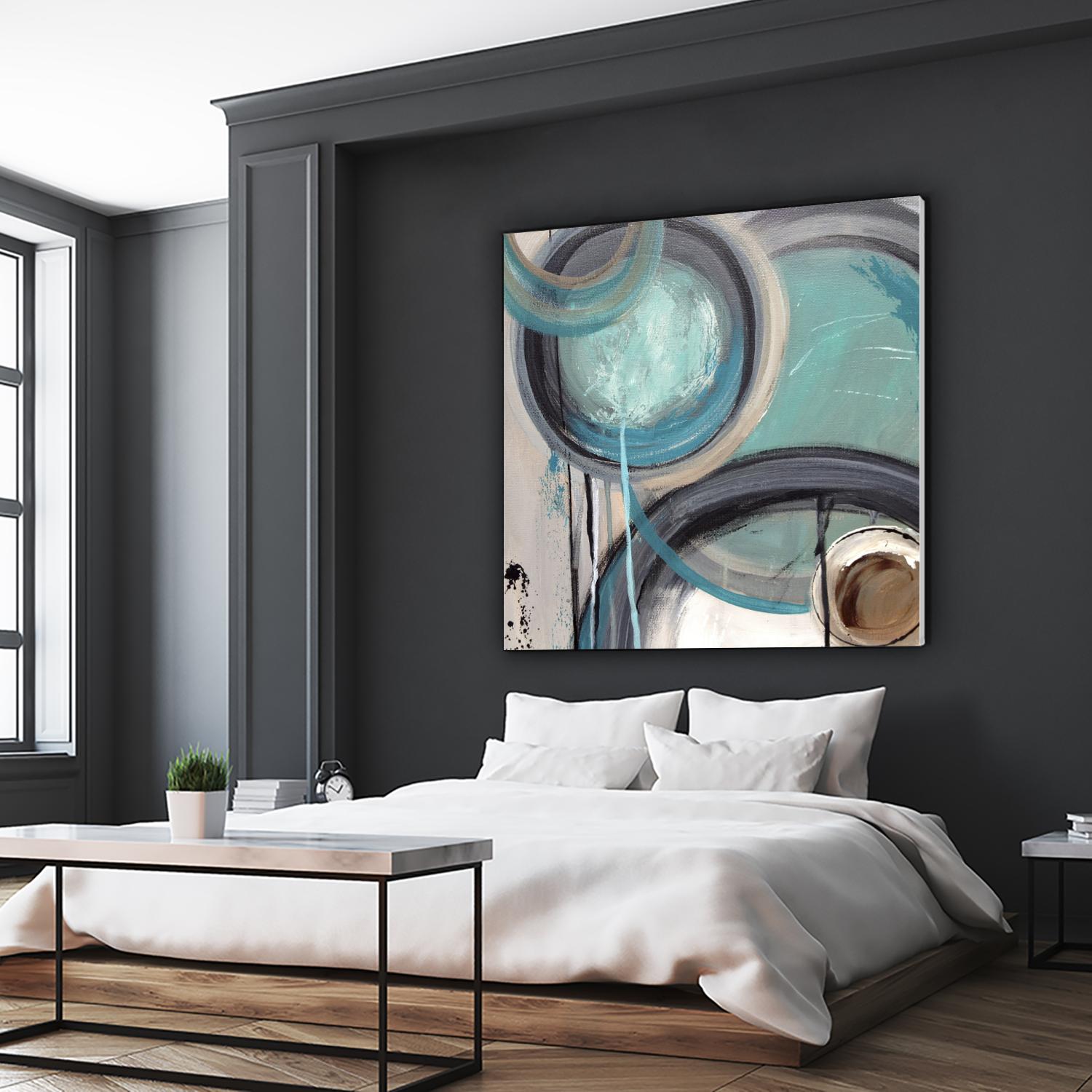 Instant Song I by Ruth Palmer on GIANT ART - black abstract