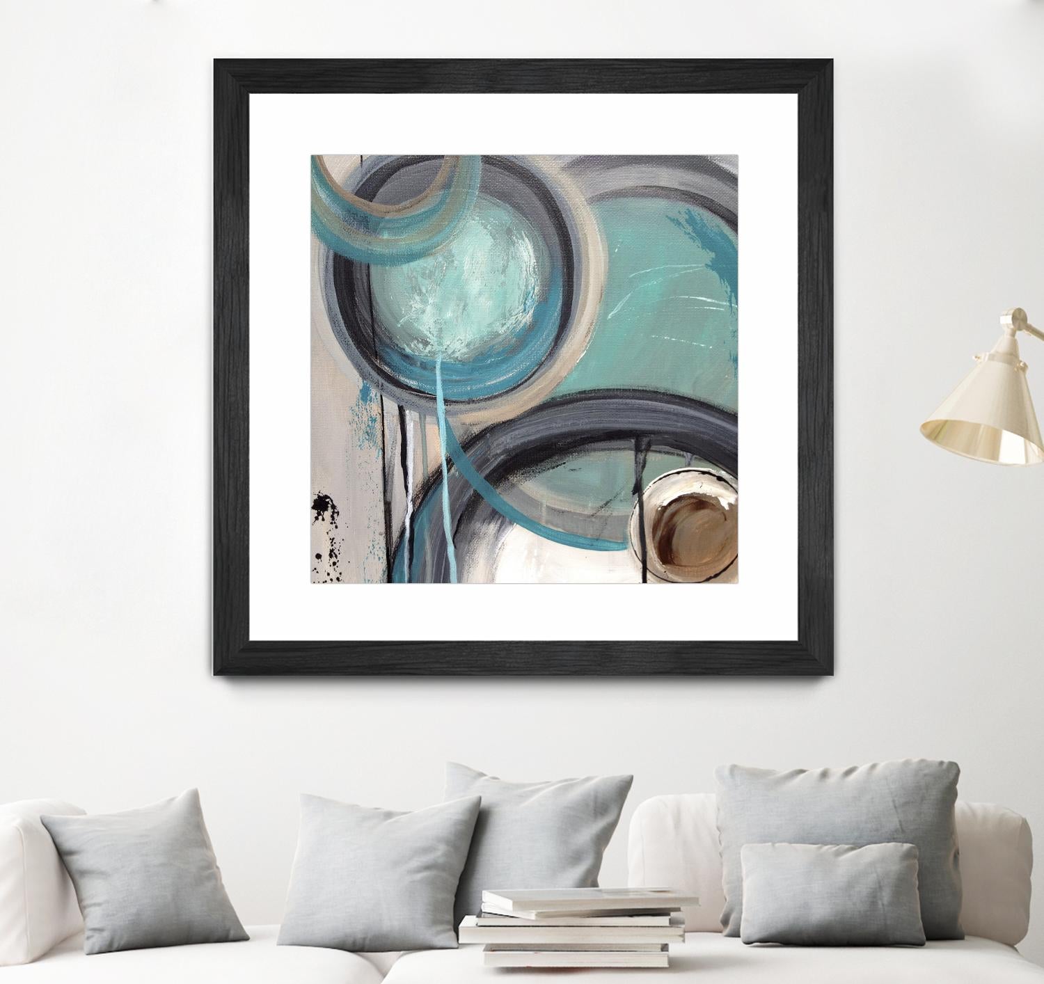 Instant Song I by Ruth Palmer on GIANT ART - black abstract