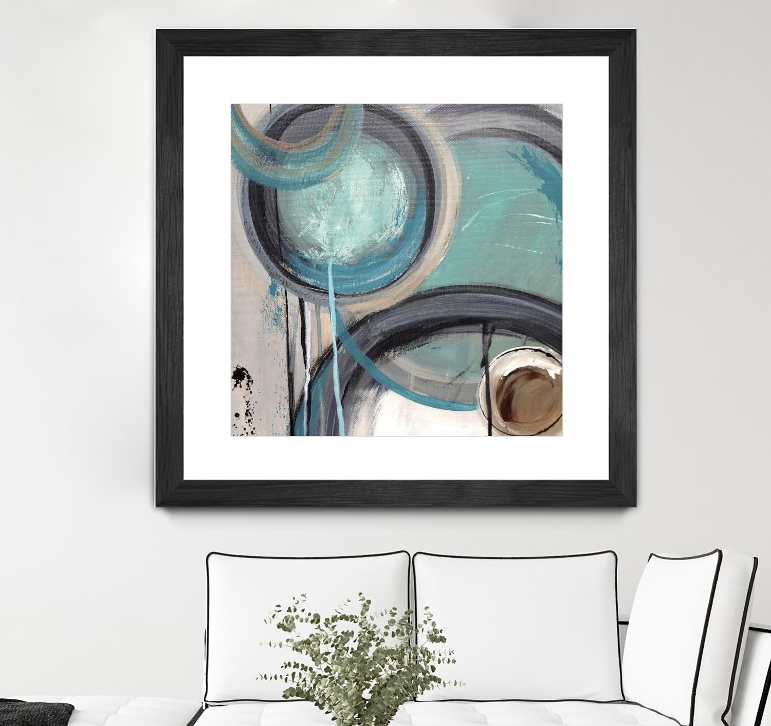 Instant Song I by Ruth Palmer on GIANT ART - black abstract