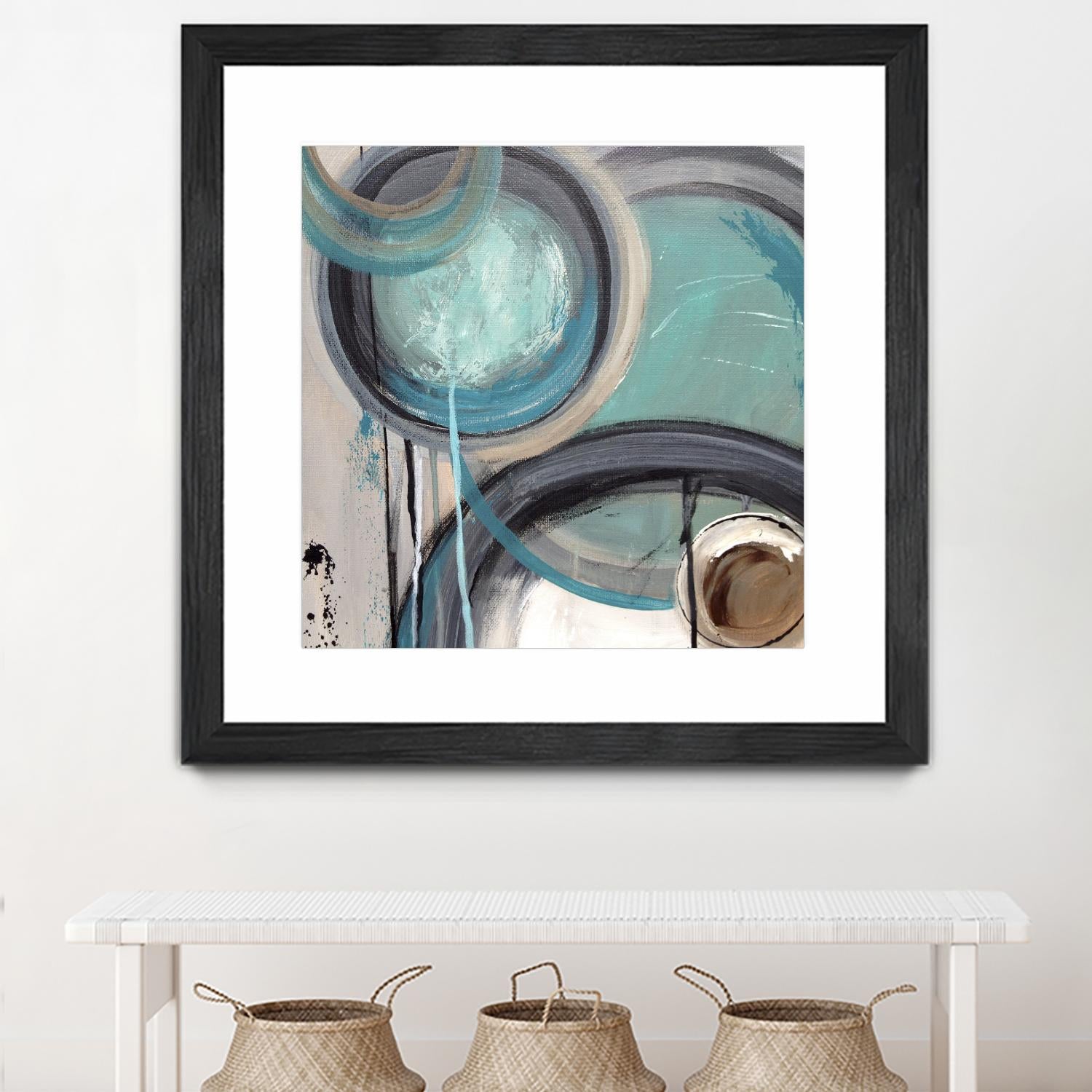 Instant Song I by Ruth Palmer on GIANT ART - black abstract