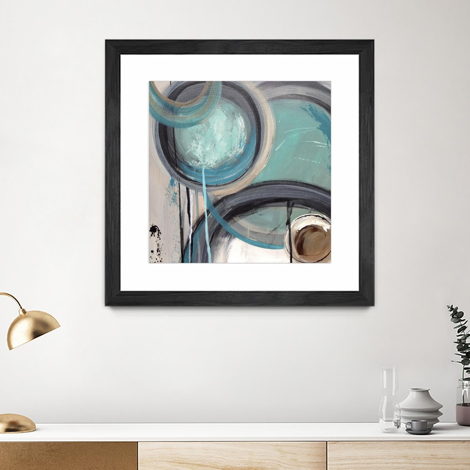 Instant Song I by Ruth Palmer on GIANT ART - black abstract