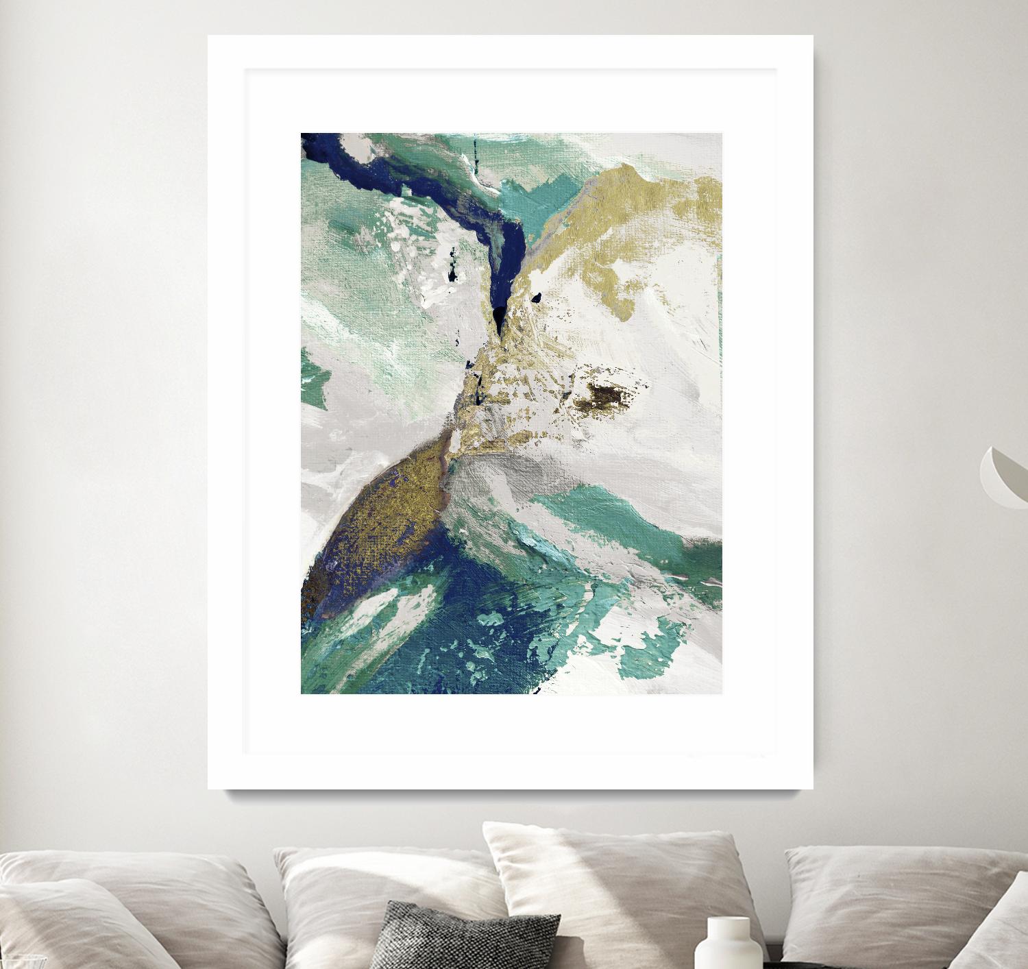 Riviera III by Ruth Palmer on GIANT ART - white abstract