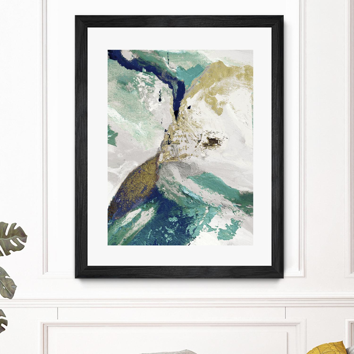 Riviera III by Ruth Palmer on GIANT ART - white abstract