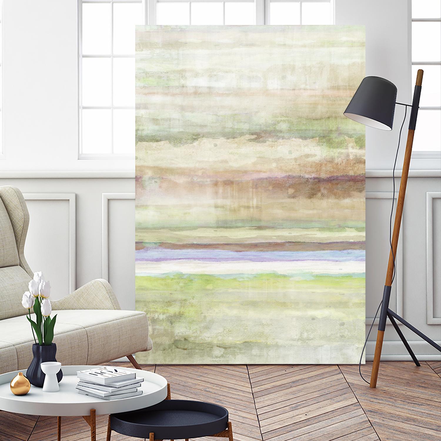 Summer Splash I by Ruth Palmer on GIANT ART - red abstract