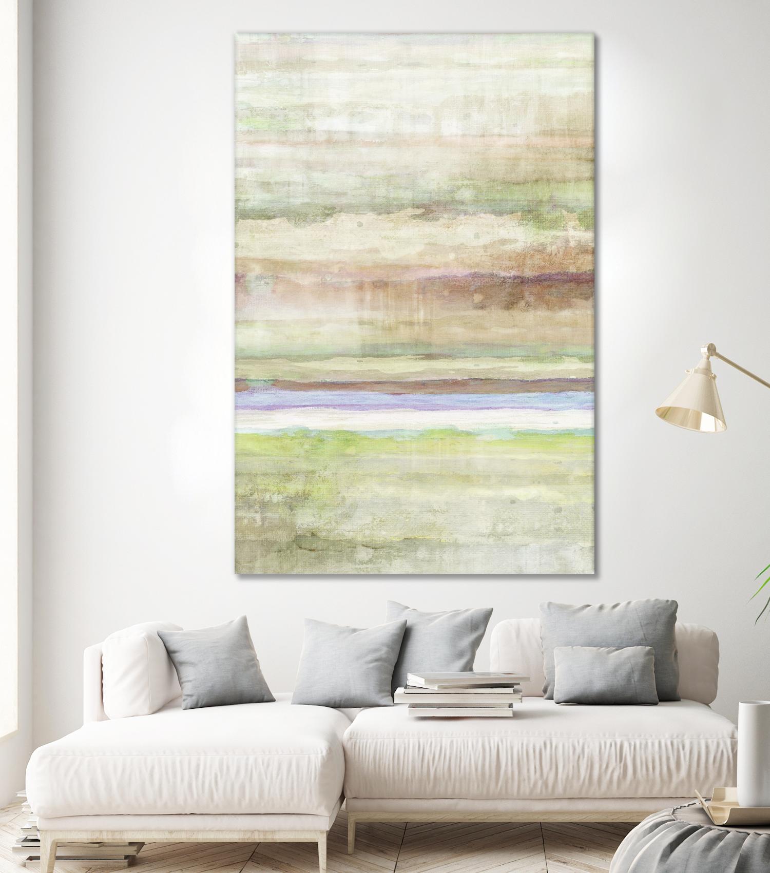 Summer Splash I by Ruth Palmer on GIANT ART - red abstract