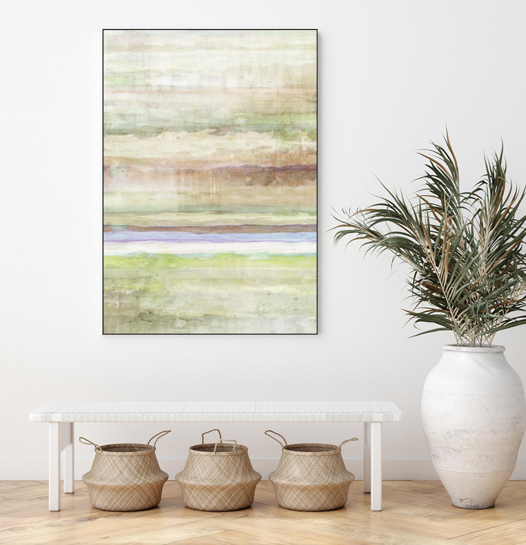 Summer Splash I by Ruth Palmer on GIANT ART - red abstract