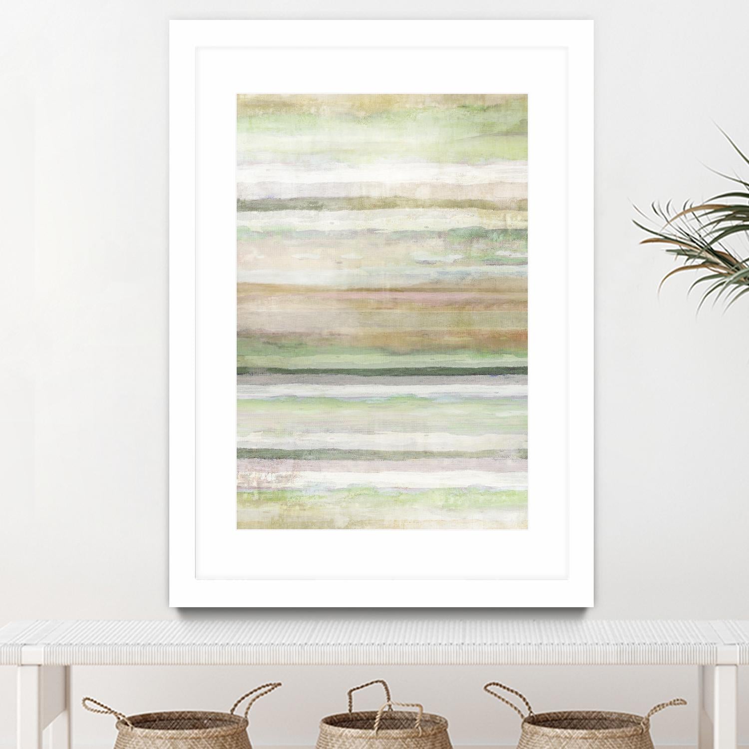 Summer Splash II by Ruth Palmer on GIANT ART - white abstract