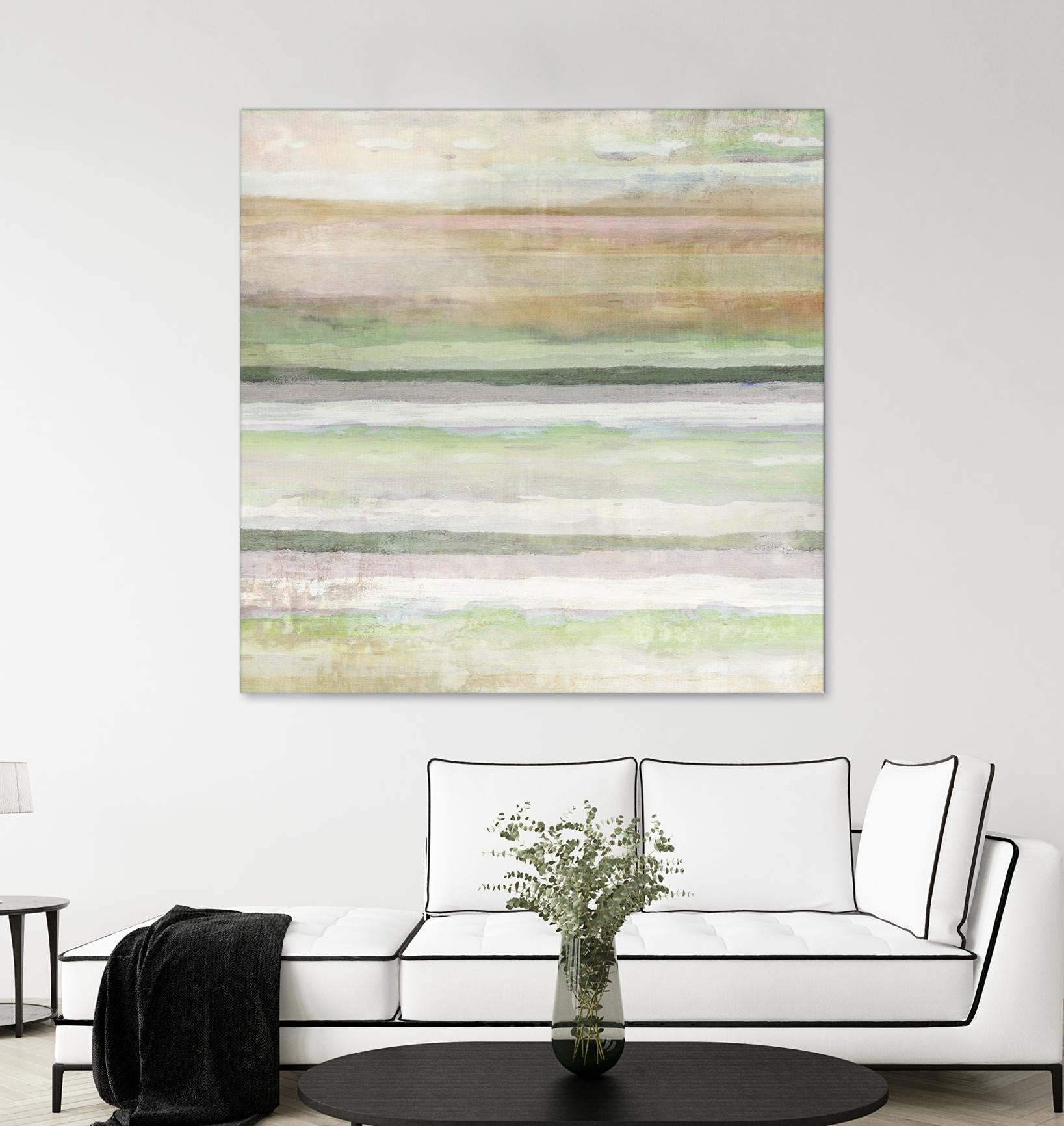 Splash of Summer I by Ruth Palmer on GIANT ART - beige abstract