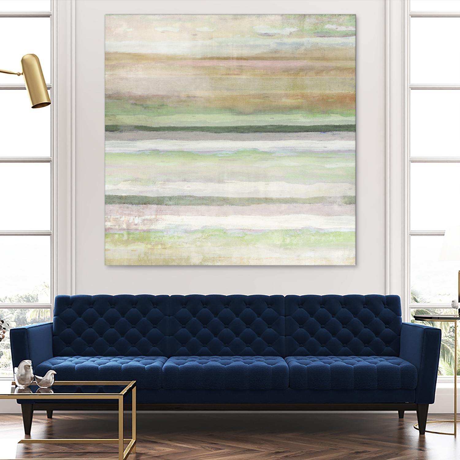 Splash of Summer I by Ruth Palmer on GIANT ART - beige abstract