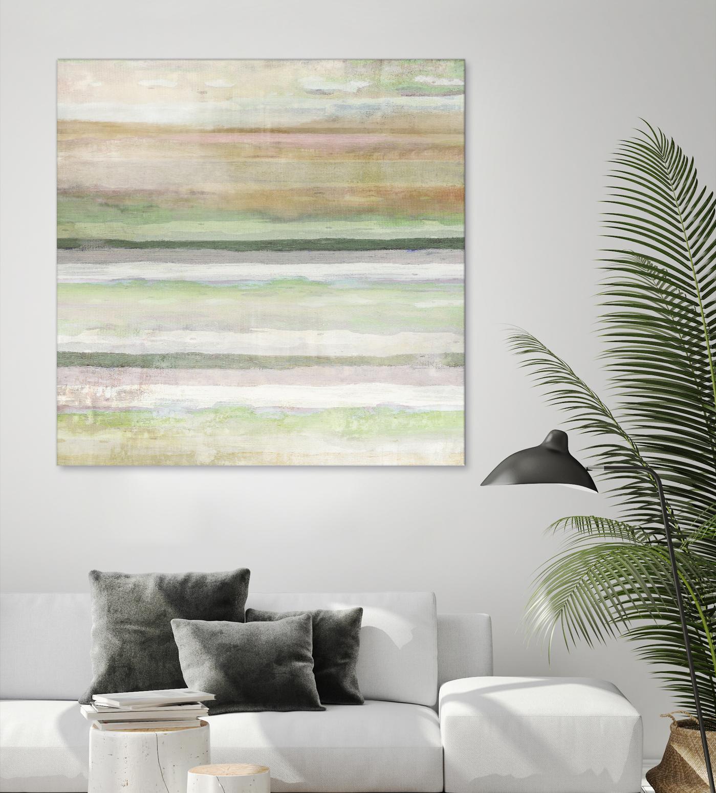 Splash of Summer I by Ruth Palmer on GIANT ART - beige abstract