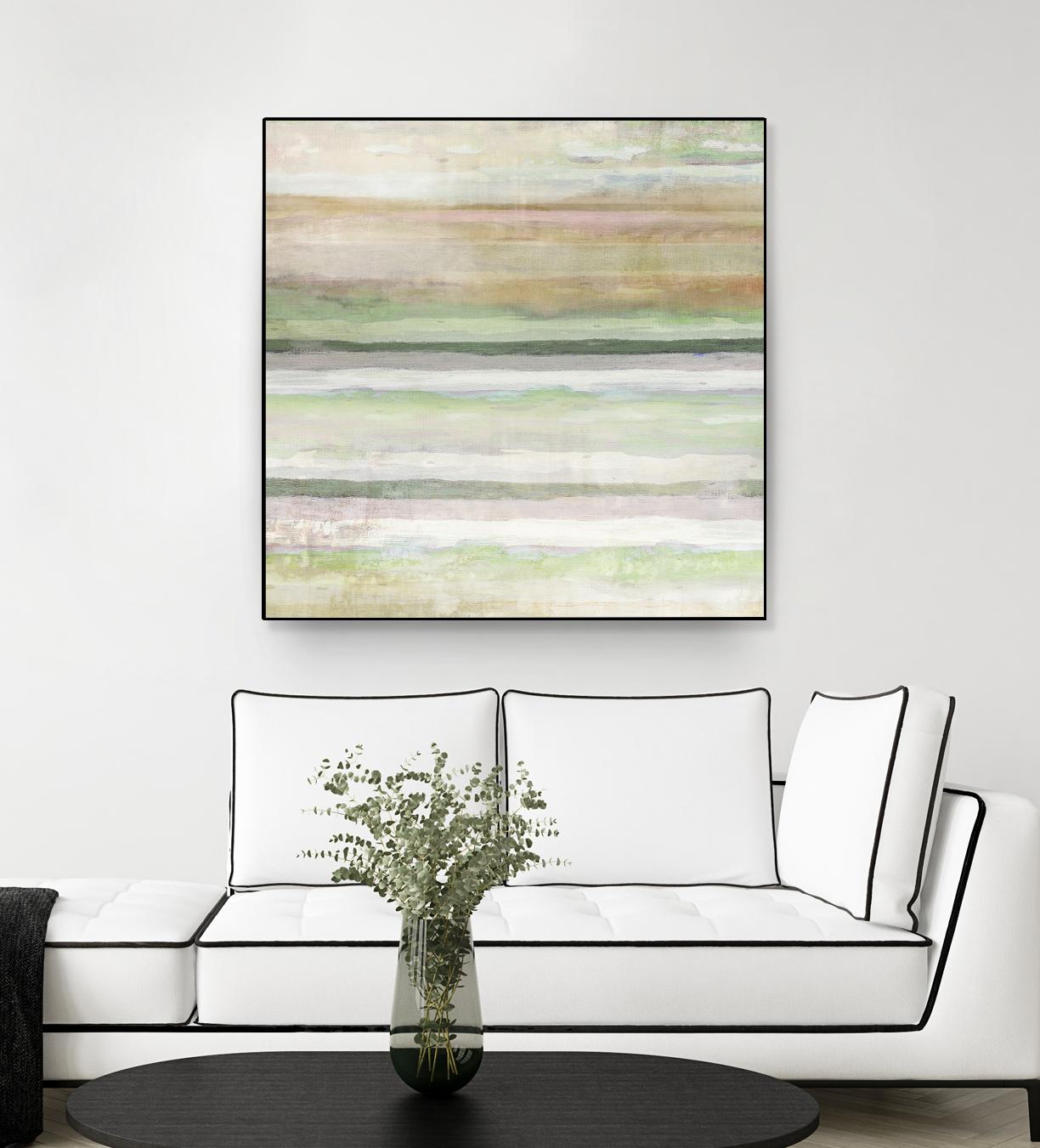 Splash of Summer I by Ruth Palmer on GIANT ART - beige abstract
