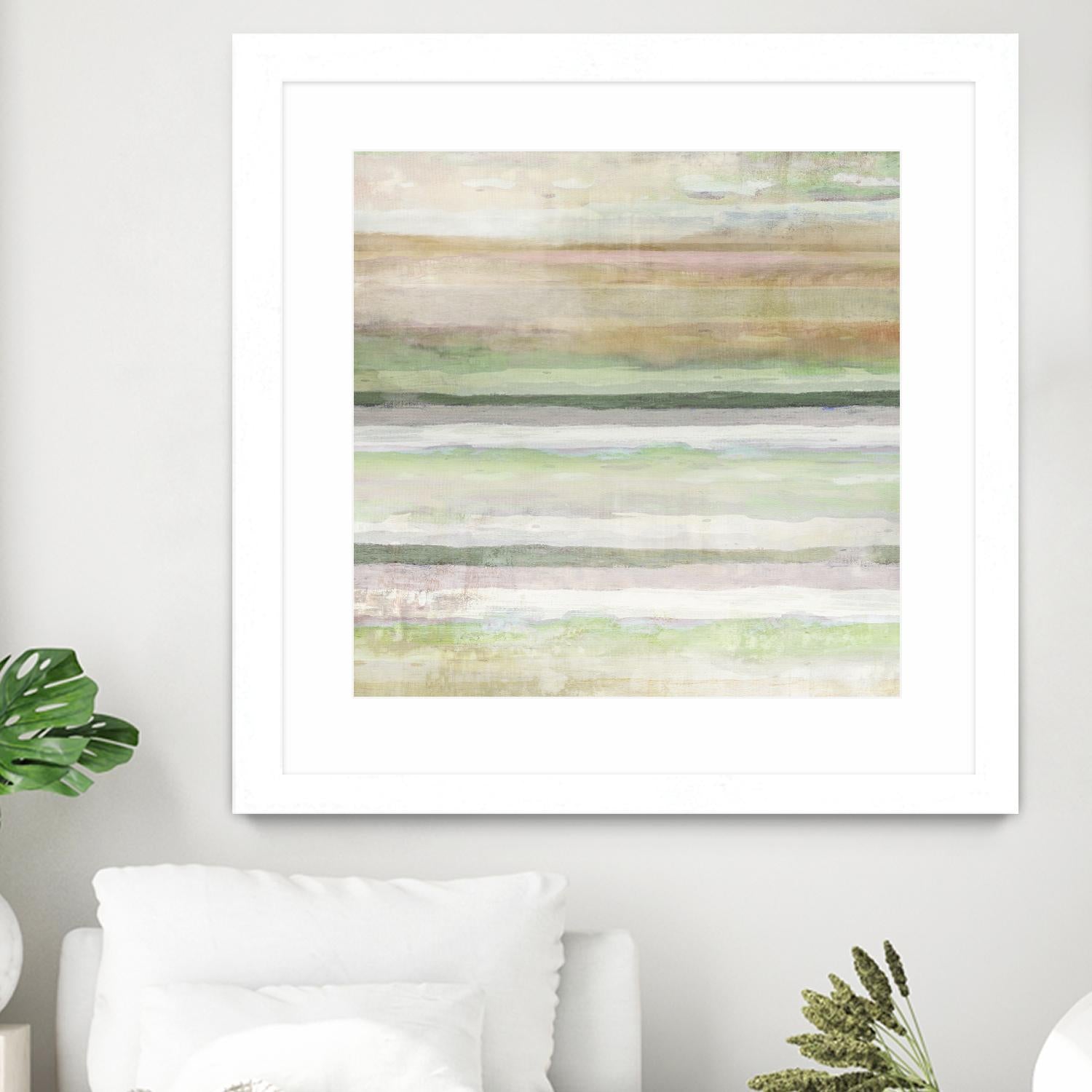 Splash of Summer I by Ruth Palmer on GIANT ART - beige abstract