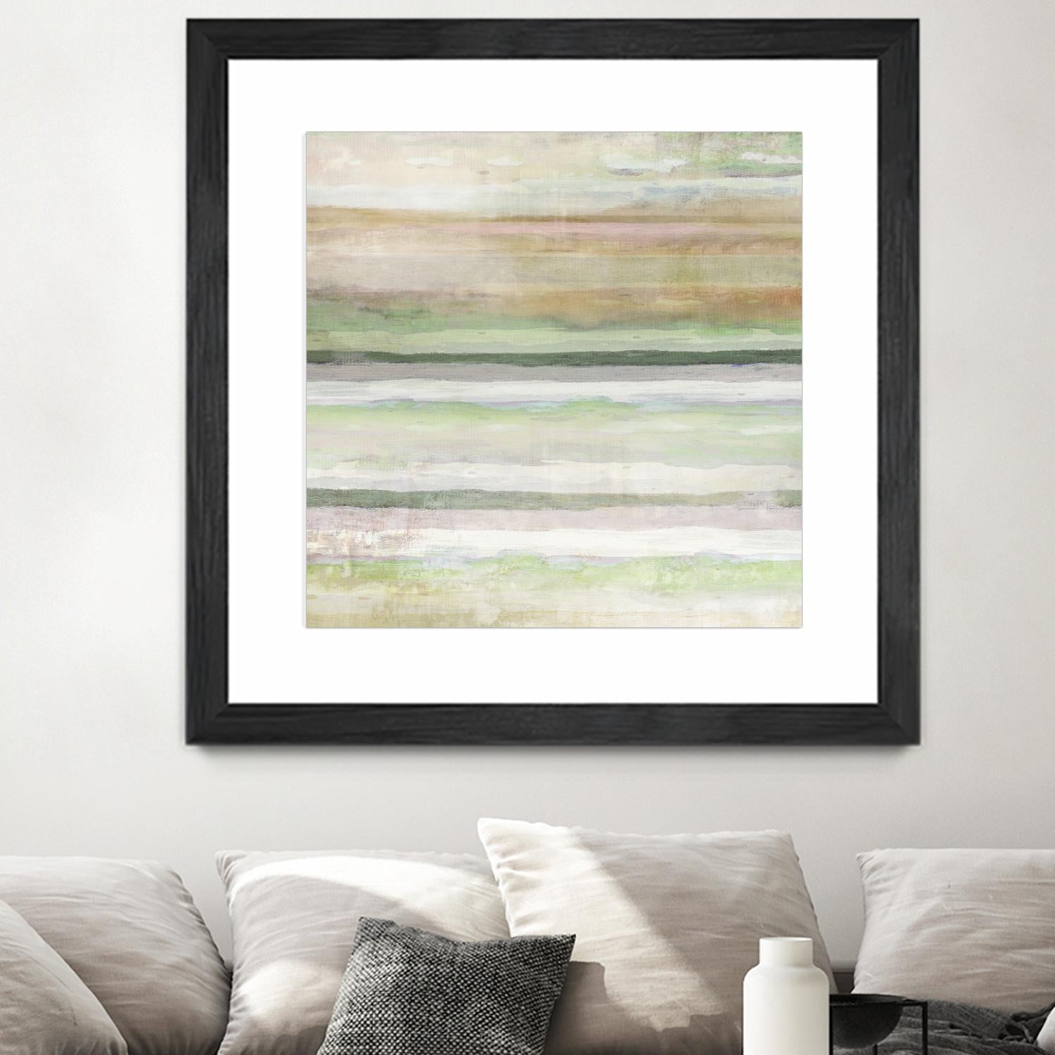 Splash of Summer I by Ruth Palmer on GIANT ART - beige abstract
