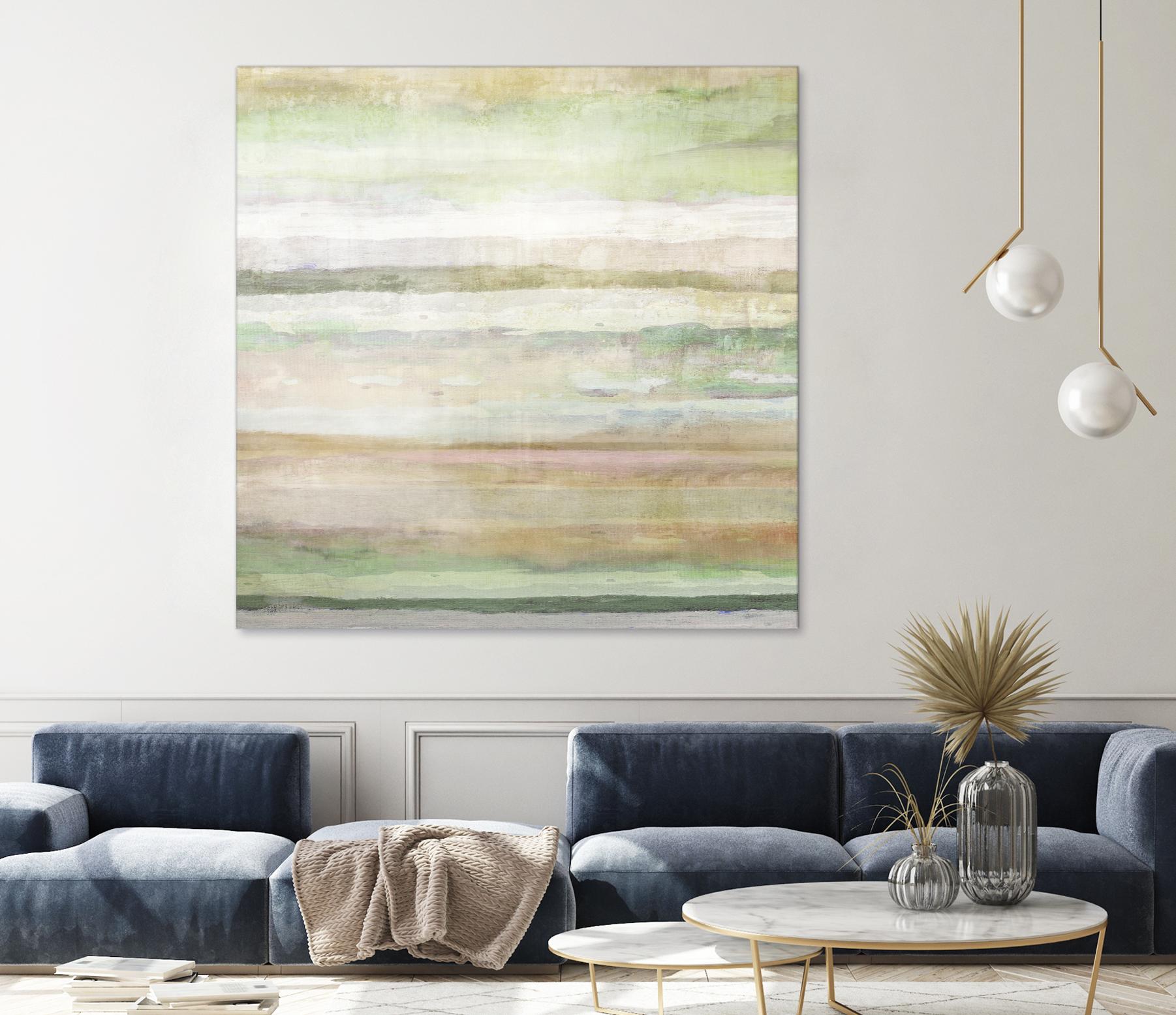 Splash of Summer II by Ruth Palmer on GIANT ART - green abstract